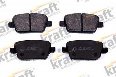 KRAFT AUTOMOTIVE 6012304 -  Комплект тормозных колодок, дисковый тормоз